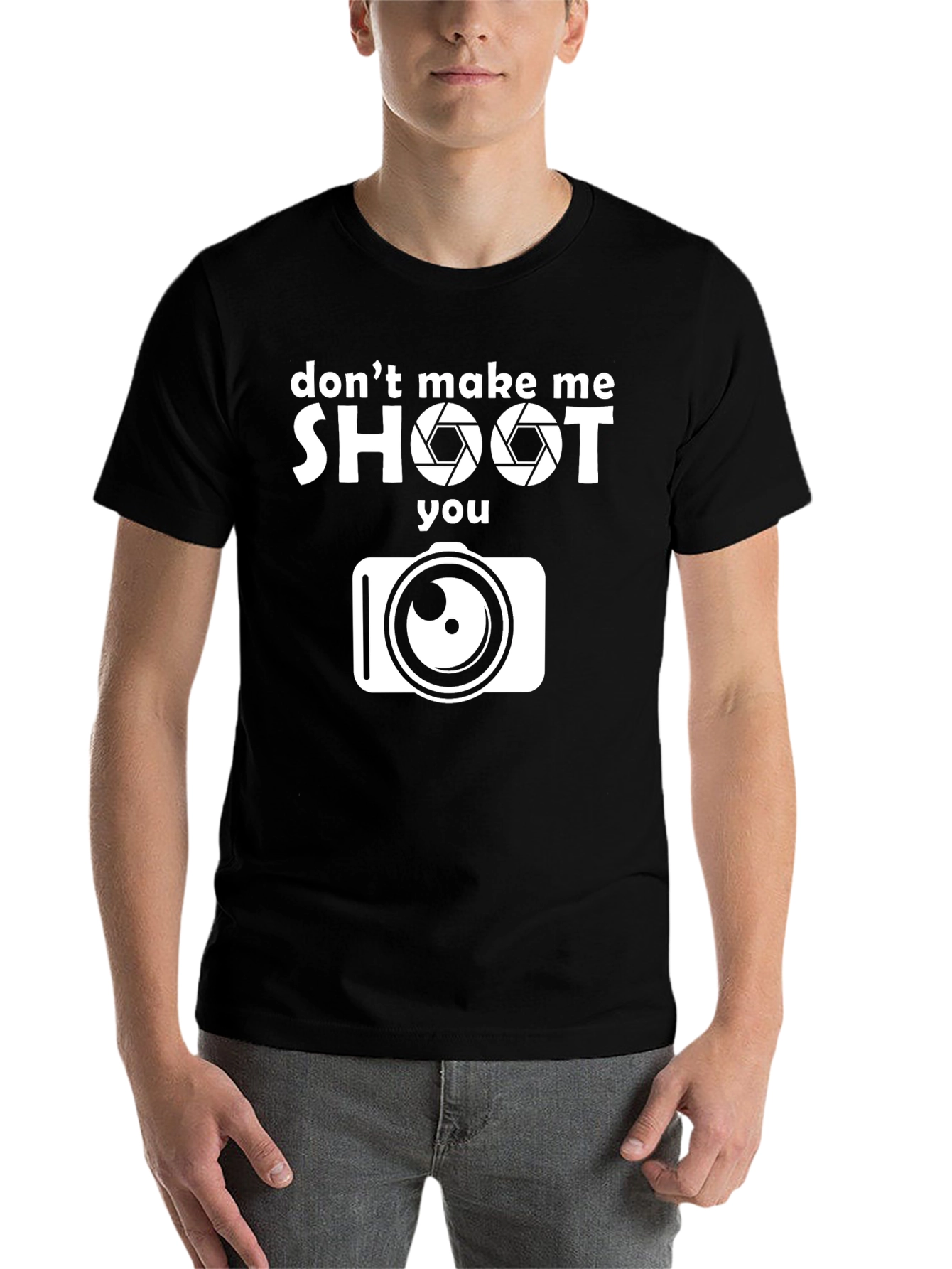 Black Don't Make Me Shoot You T-Shirt view 7