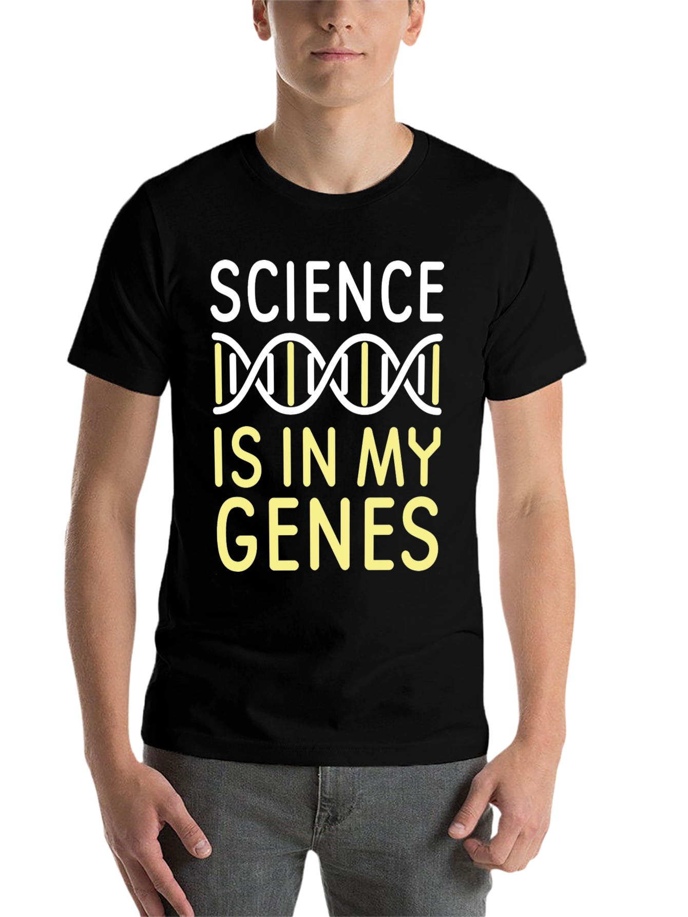 Black Science Is In My Genes T-Shirt view 7