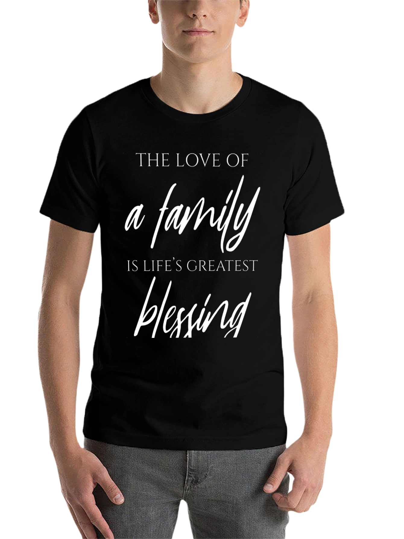 Family Love T-Shirt - Life's Greatest Blessing Tee - 7