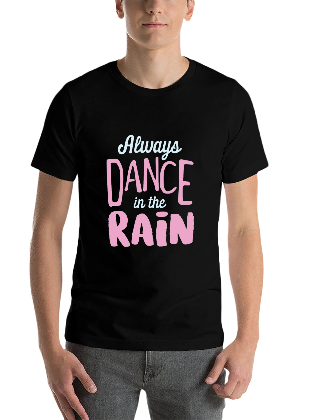 Black Dance in the Rain Black T-Shirt view 7