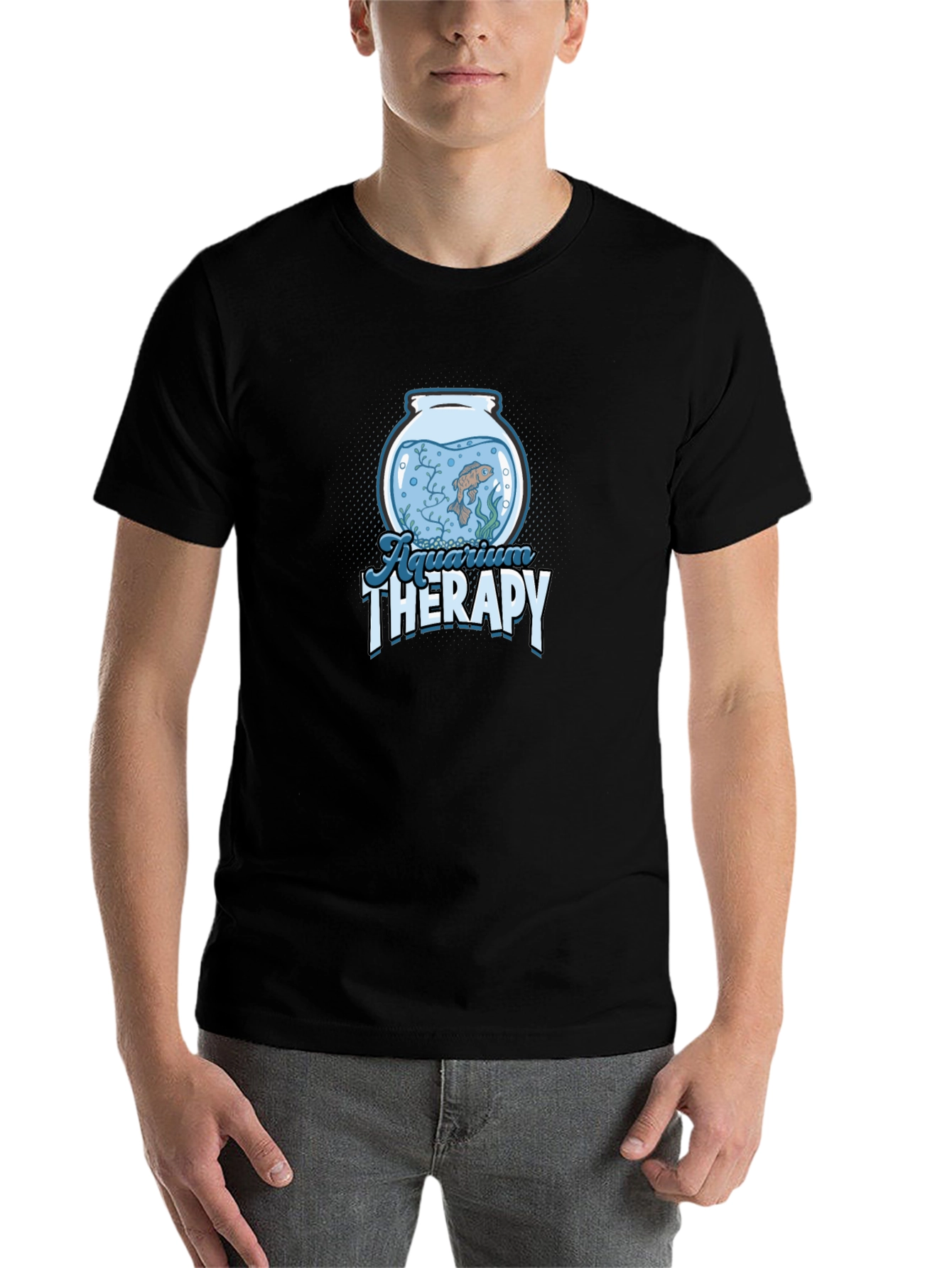 Aquarium Therapy Graphic T-Shirt - 7