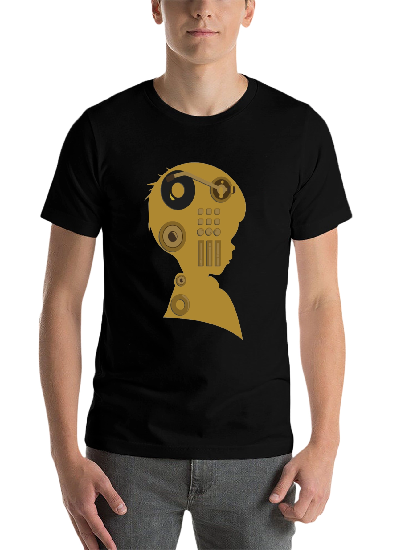 Retro Audio Mind T-Shirt - Unique Music Lover Tee - 7