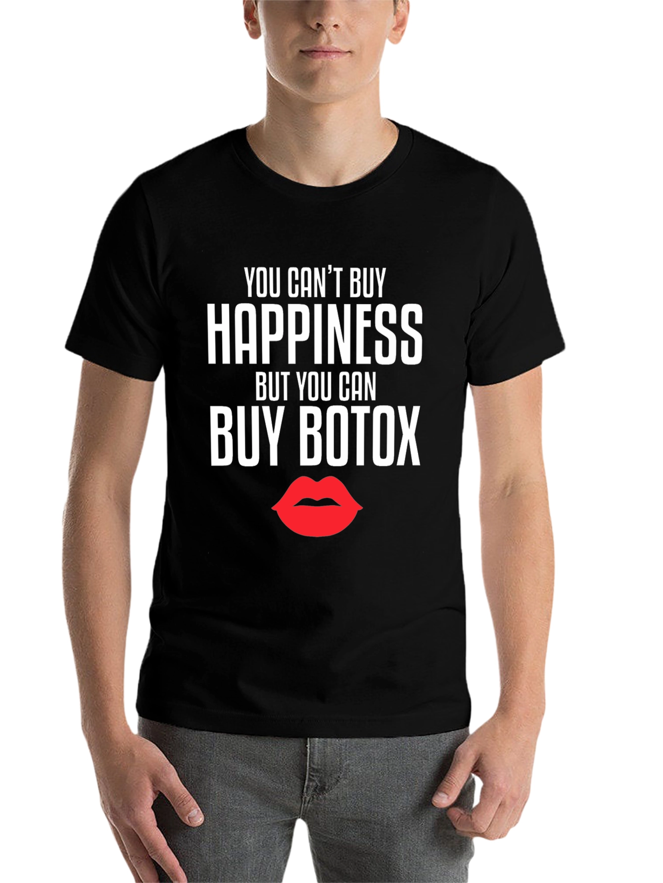 Black Funny Botox T-Shirt - Buy Botox view 7