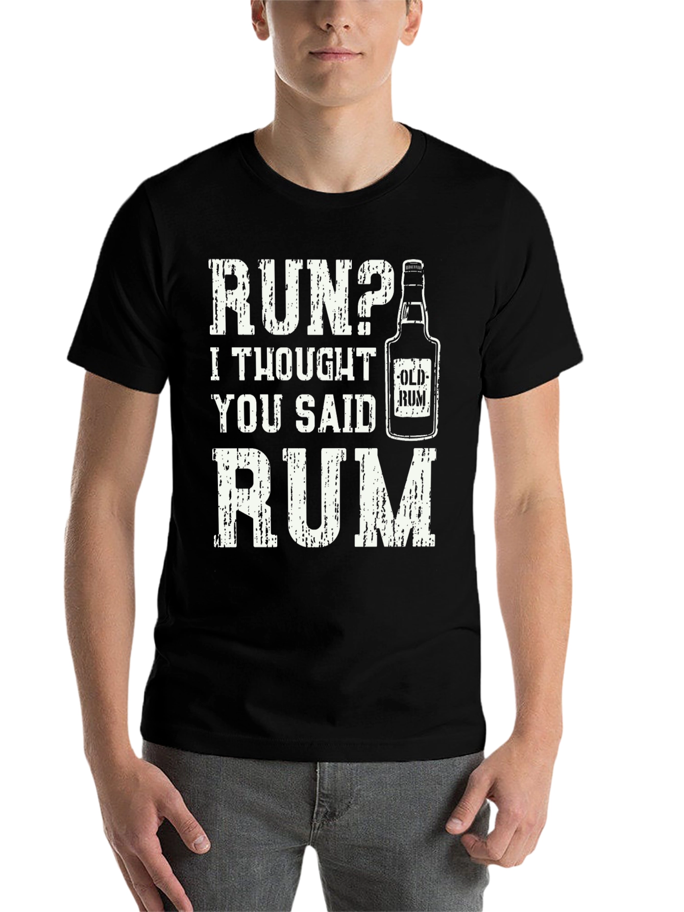 Black Run? I Thought You Said Rum T-Shirt view 7