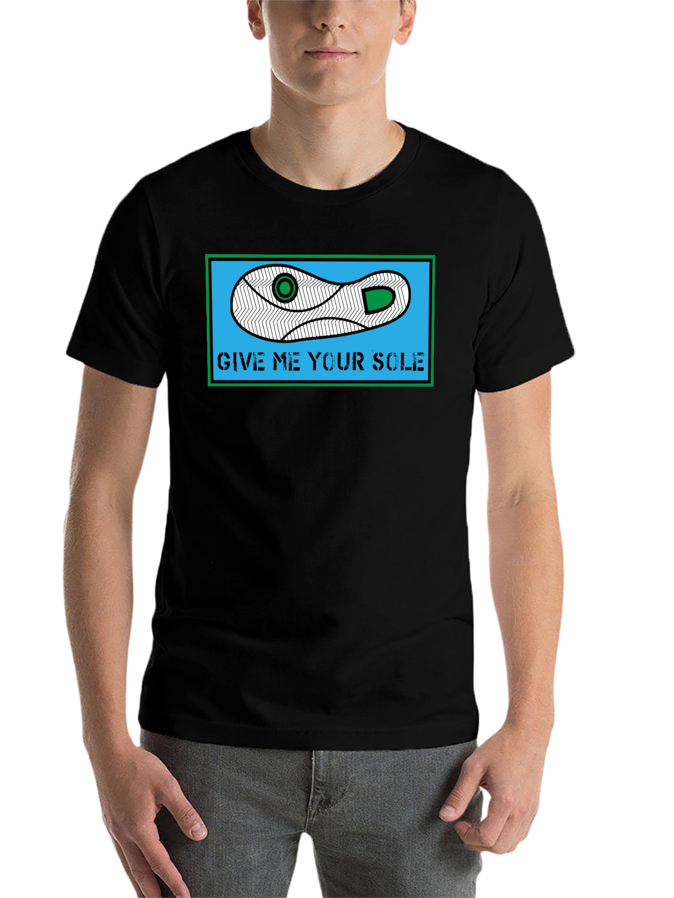 Give Me Your Sole T-Shirt - Funny Shoe Pun Tee - 7