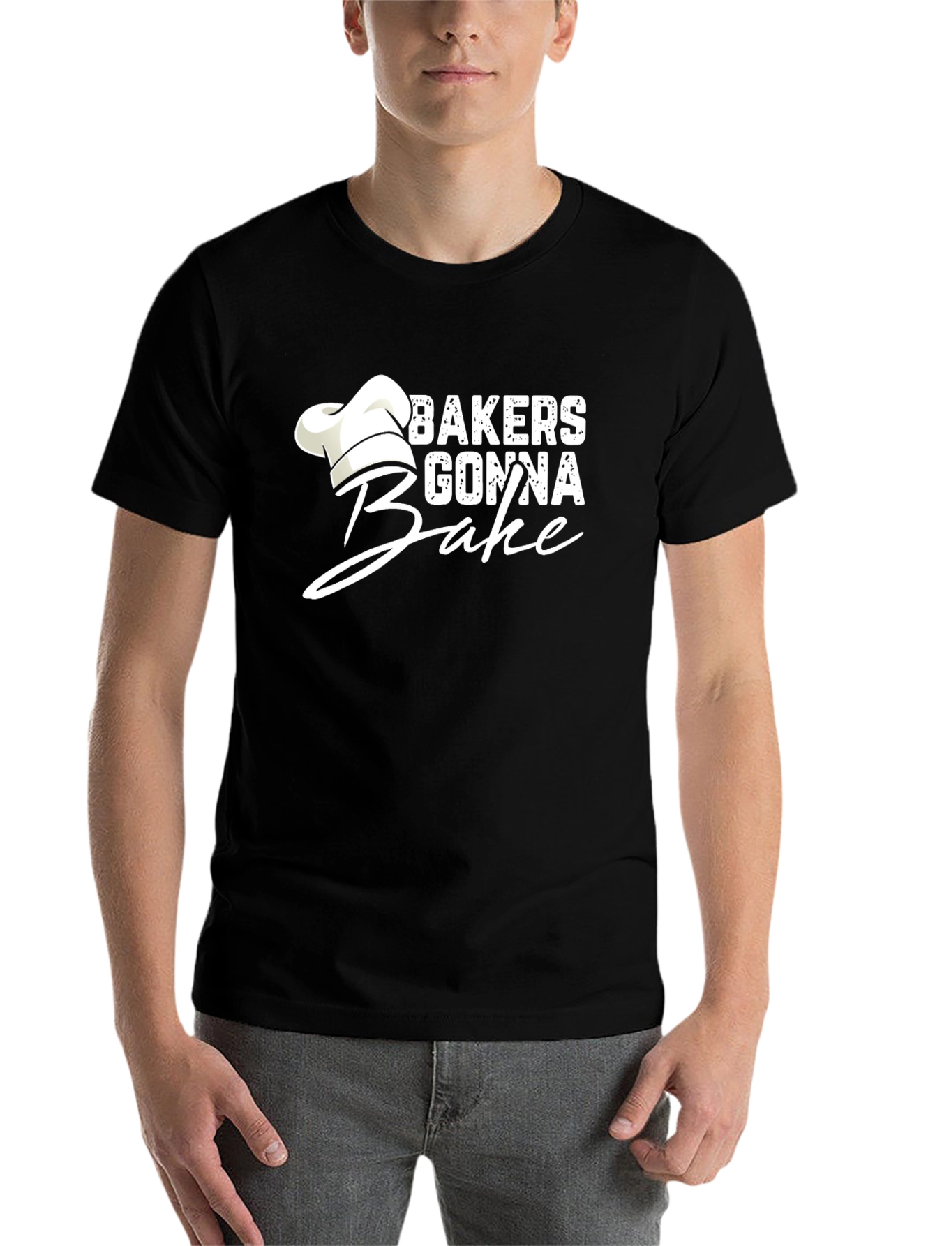 Black Bakers Gonna Bake T-Shirt - Funny Baking Tee view 7