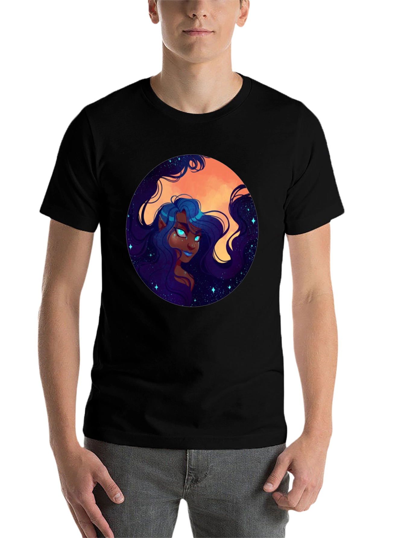 Celestial Elf Graphic T-Shirt - 7