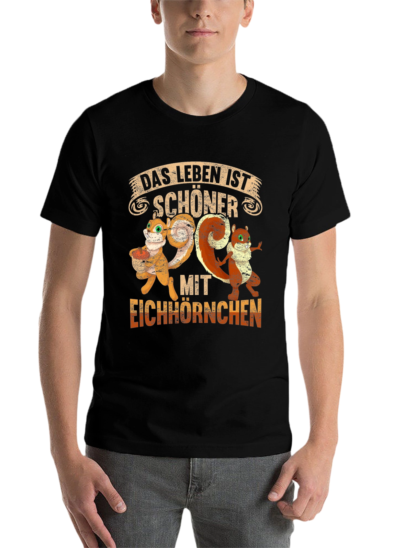 Black Squirrel T-Shirt - Das Leben Ist Schöner view 7