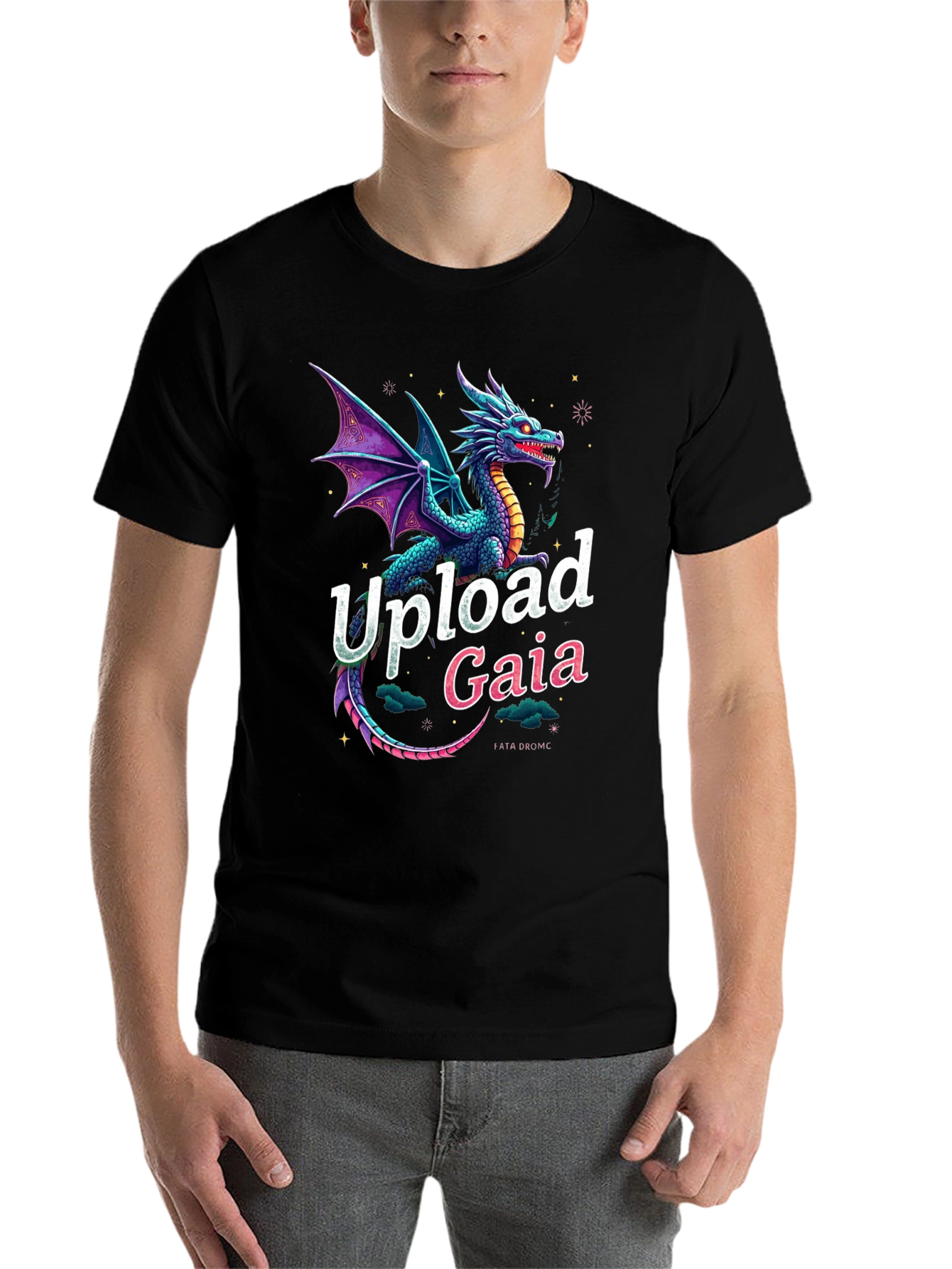 Black Dragon Graphic T-Shirt view 7