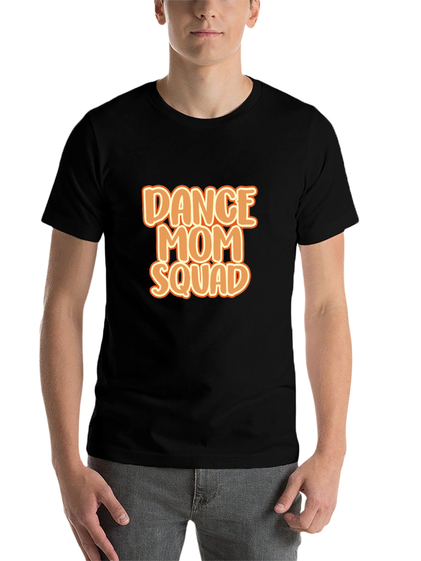 Black Dance Mom Squad Black Graphic Tee view 7