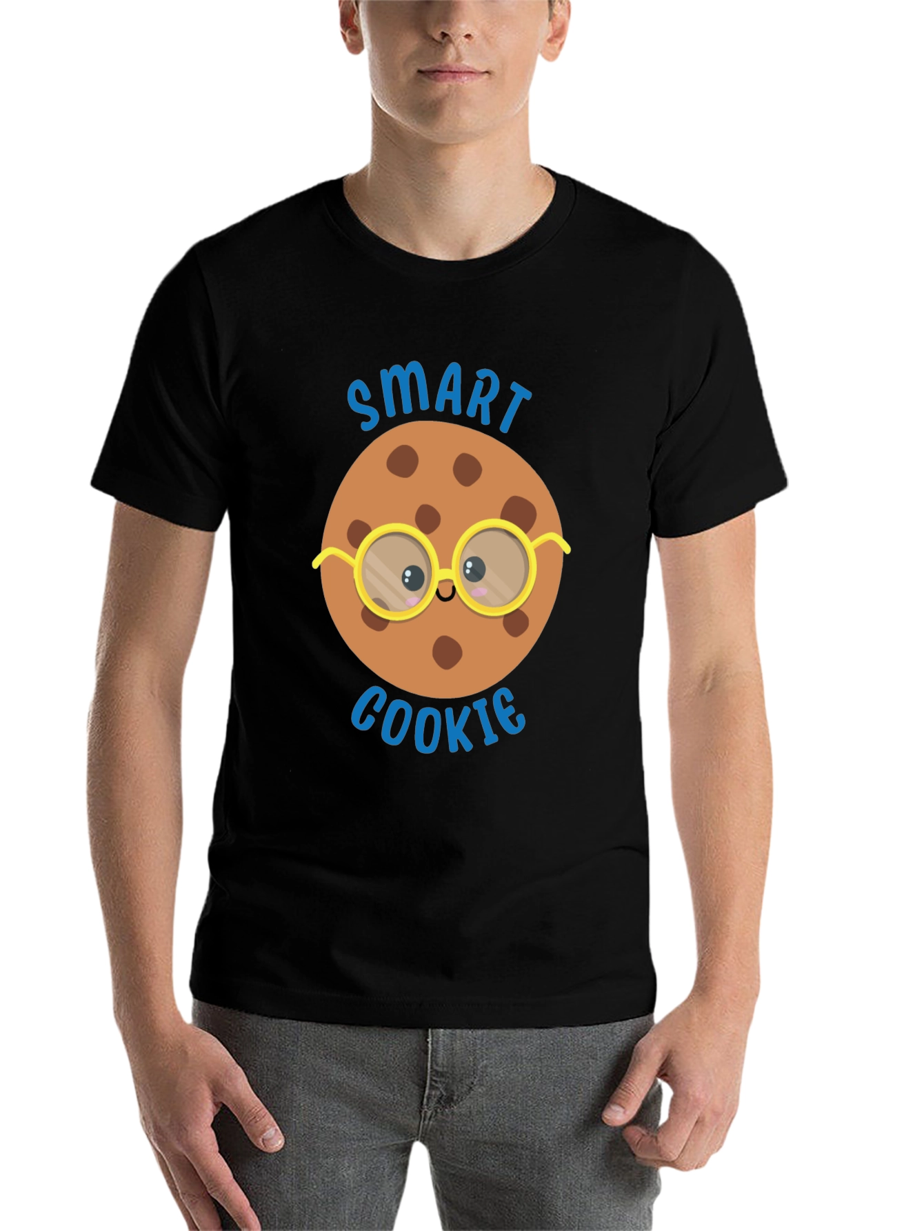 Black Smart Cookie T-Shirt view 7