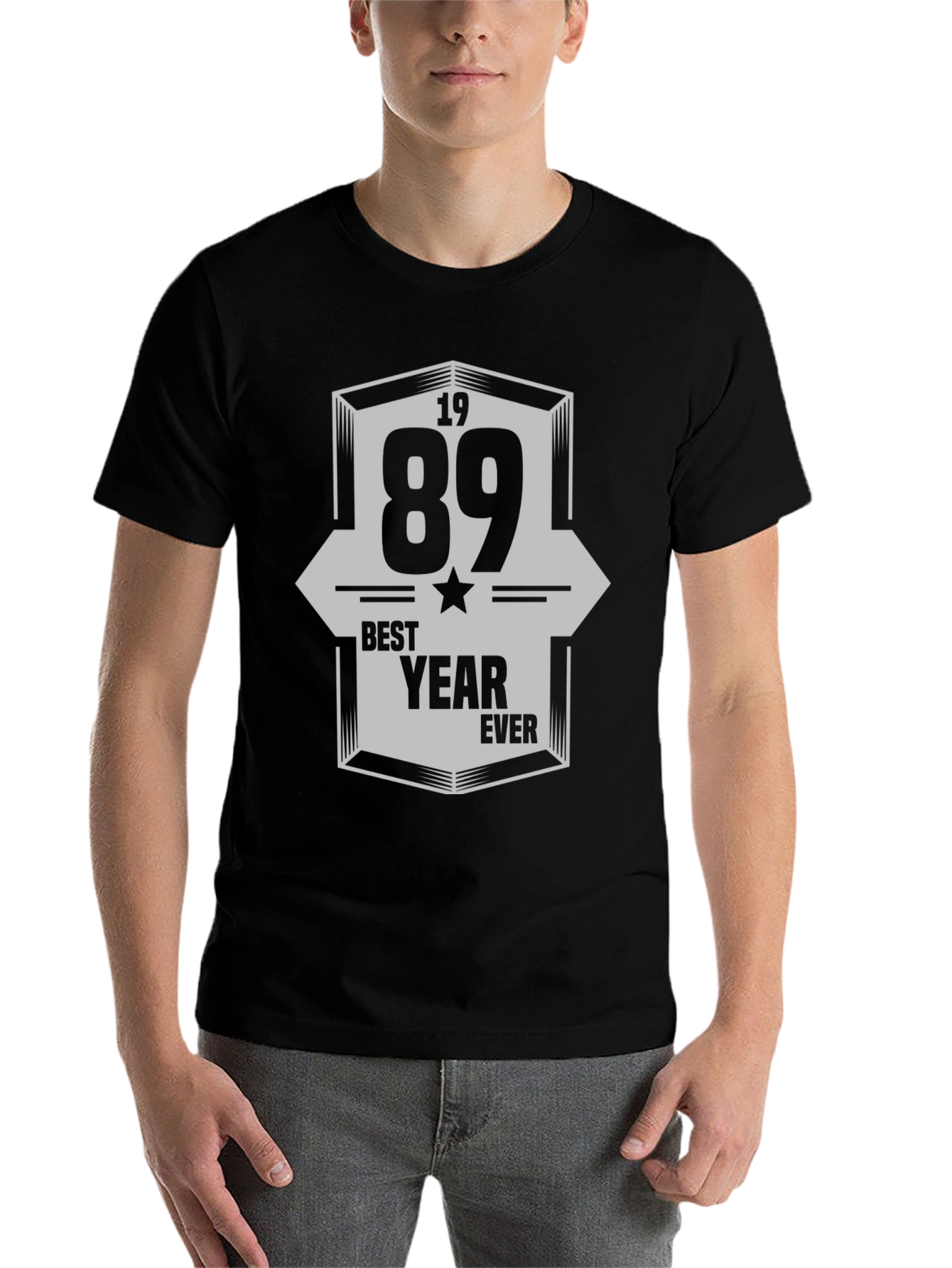 Black 1989 Best Year Ever Graphic Tee view 7