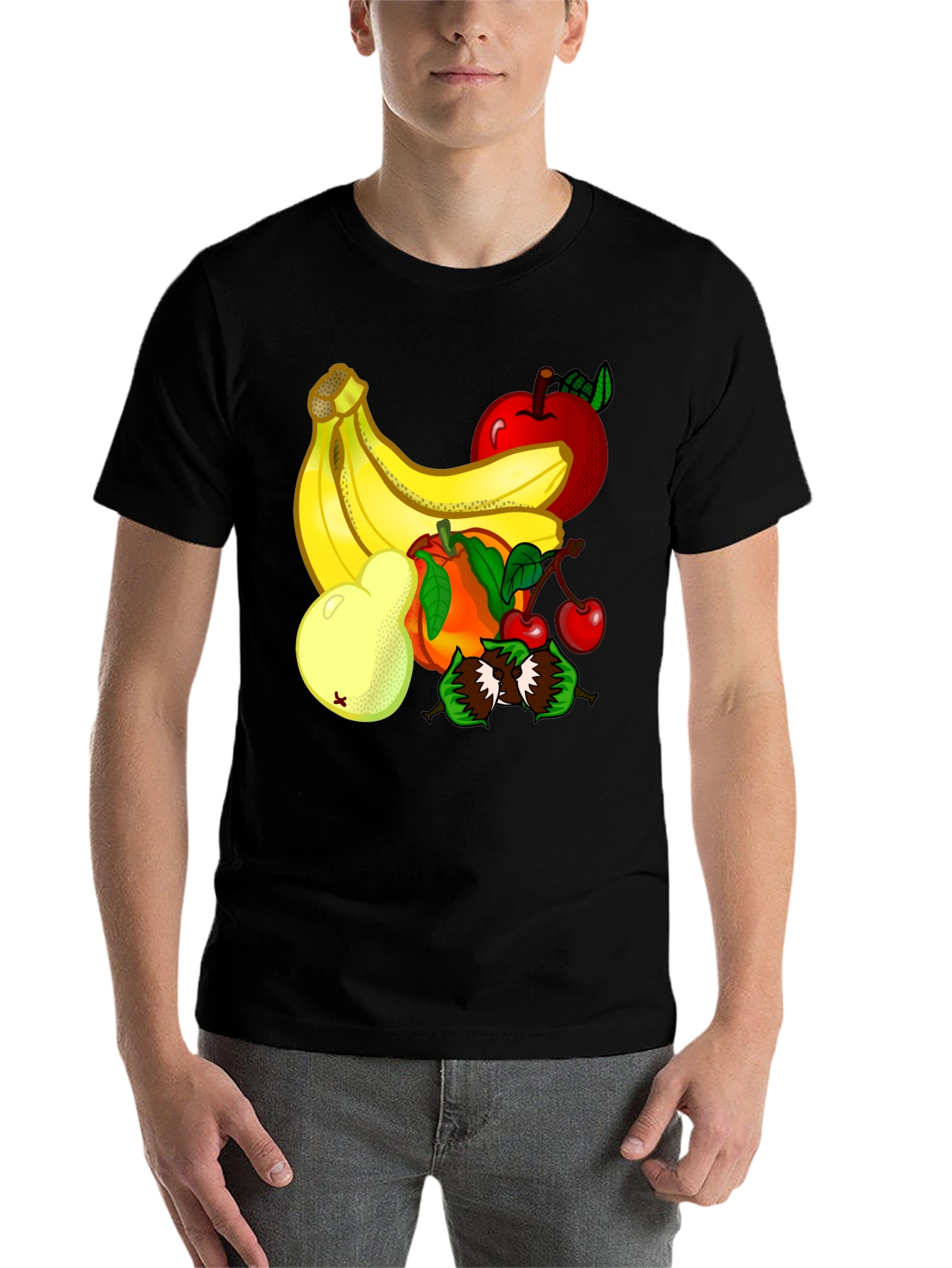 Black Fruitful Fun Black Tee view 7