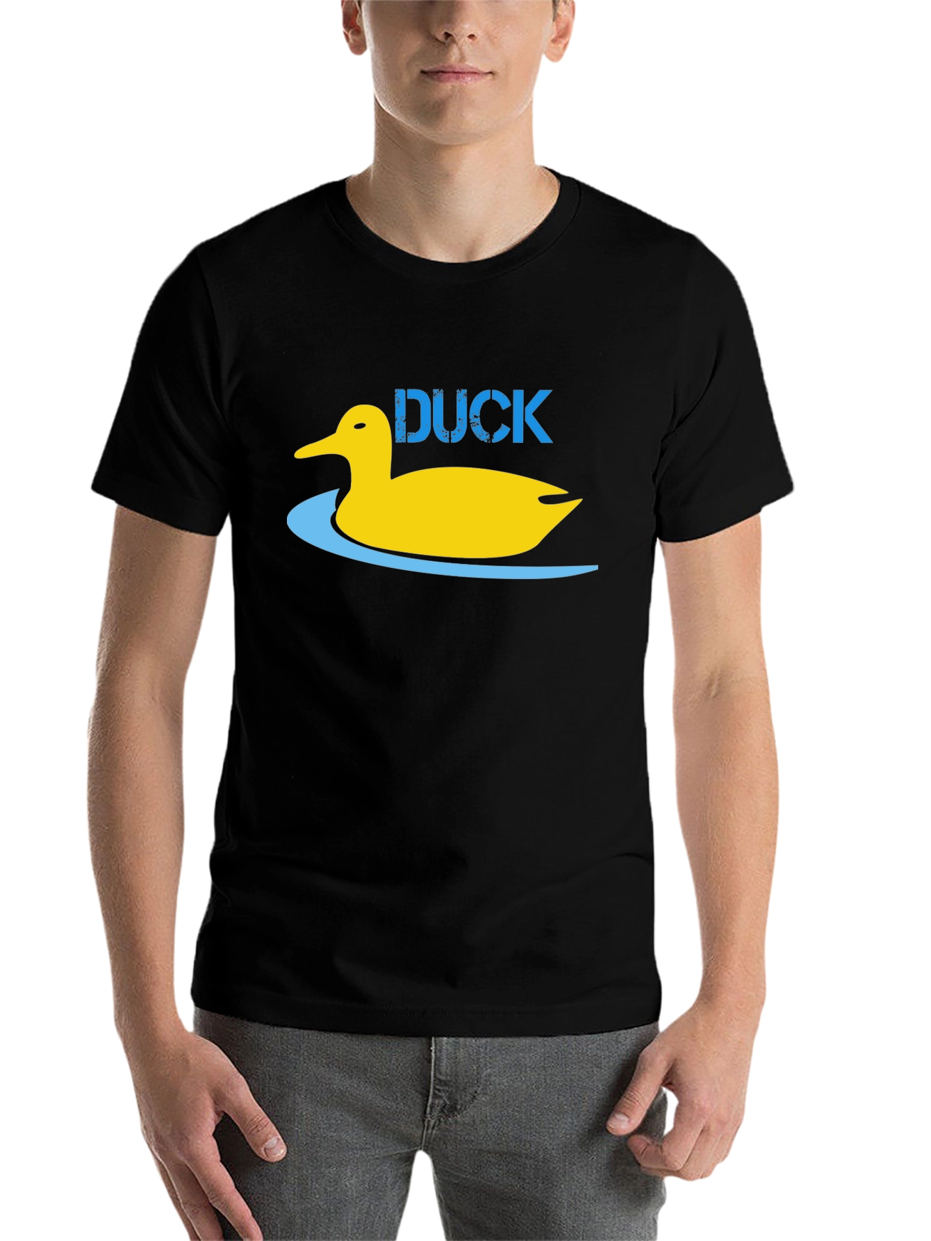 Black Duck Graphic T-Shirt - Stylish & Comfortable Black Tee view 7