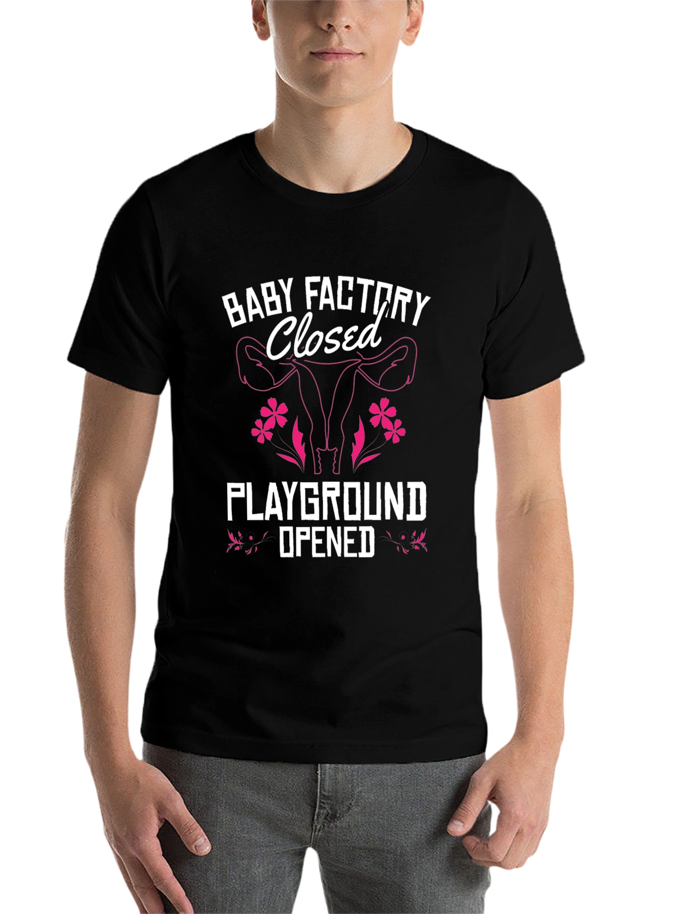 Black Baby Factory Closed T-Shirt view 7