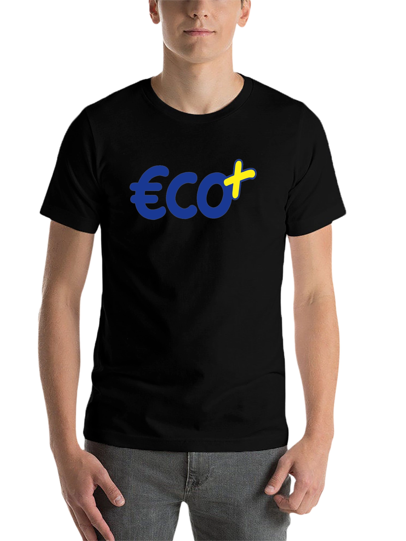 Black Eco+ T-Shirt - Sustainable Style view 7