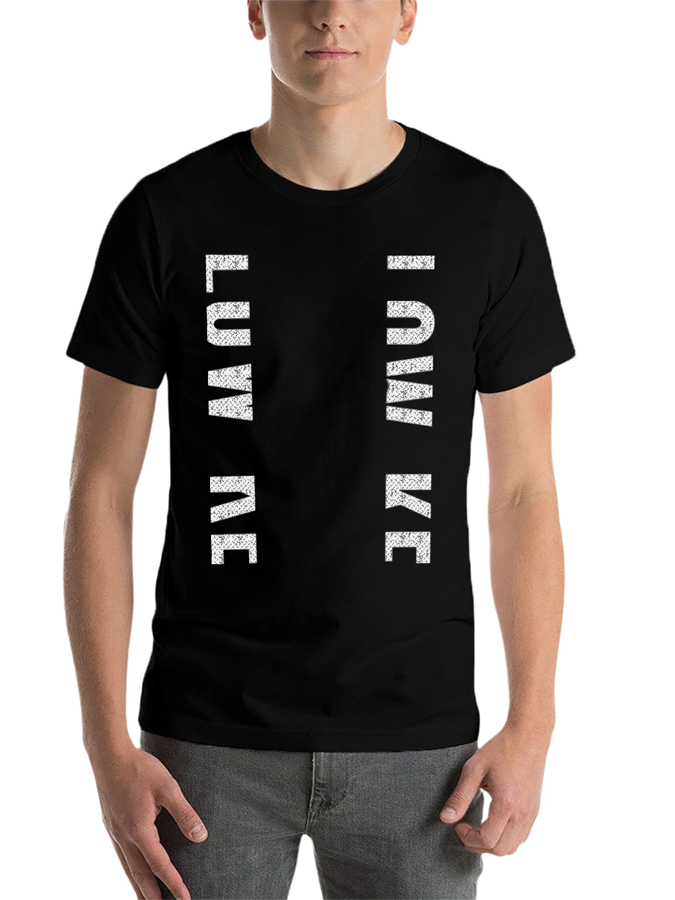 Black Luv Me Iuv Ke T-Shirt view 7