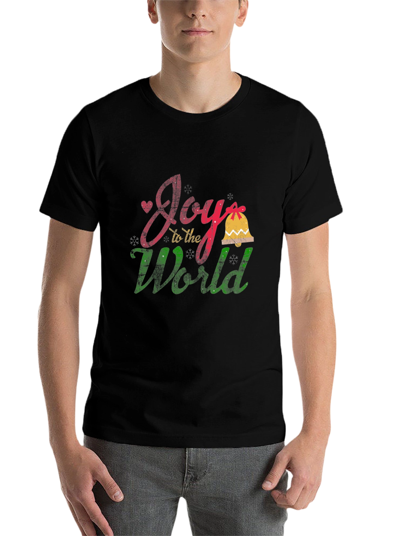 Joy to the World Holiday T-Shirt - 7