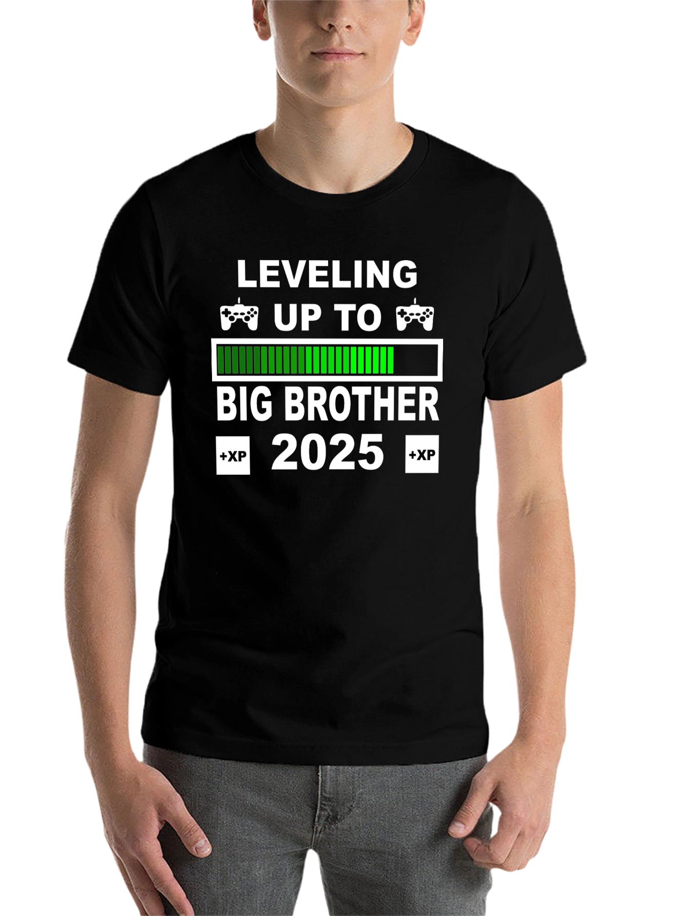 Black Leveling Up to Big Brother 2025 T-Shirt view 7