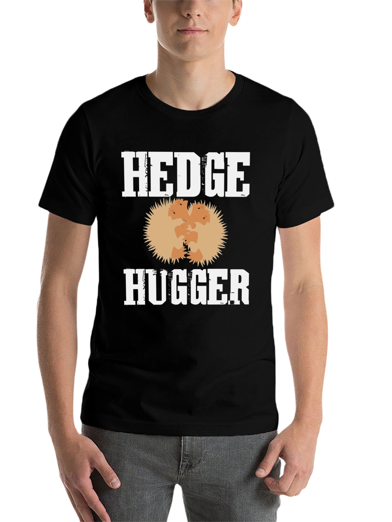 Black Hedge Hugger Graphic T-Shirt view 7