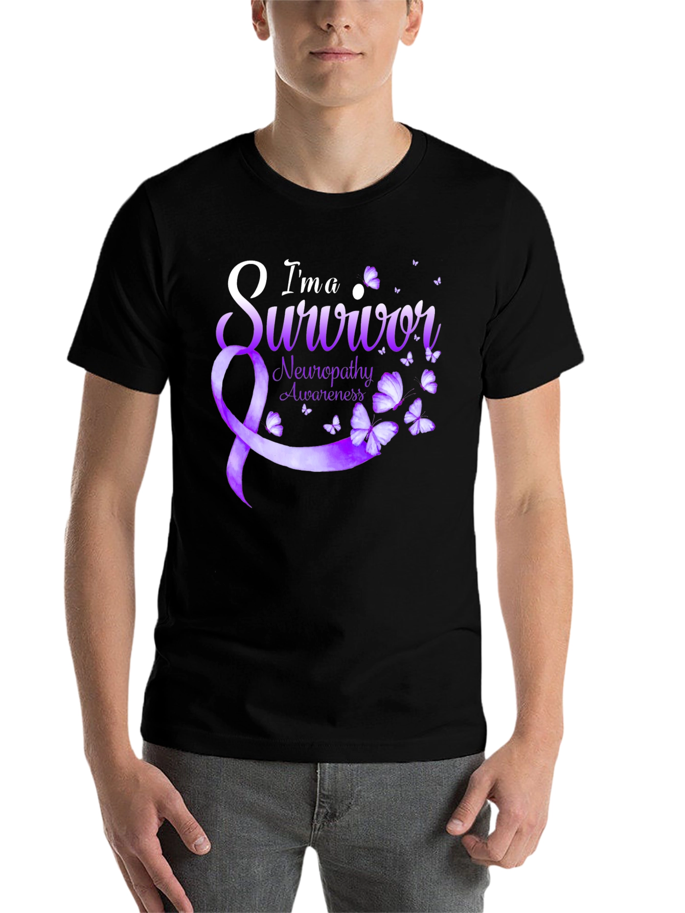Neuropathy Awareness Survivor T-Shirt - 7