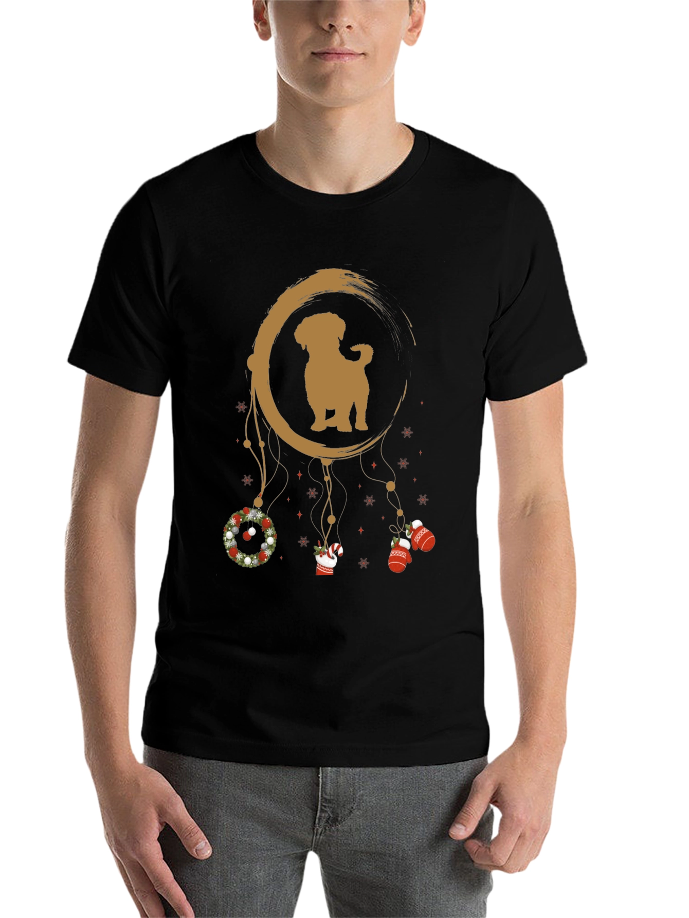 Black Dog Dreamcatcher Graphic Tee view 7