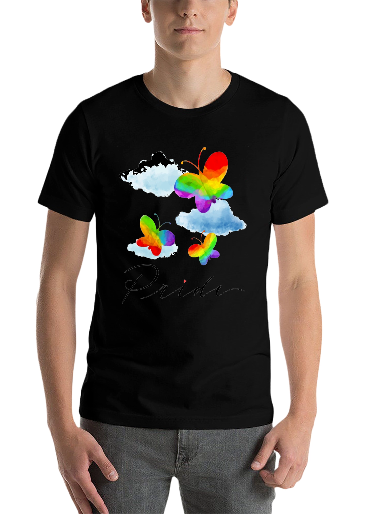 Black Pride Butterfly Graphic Tee - Celebrate Love! view 7