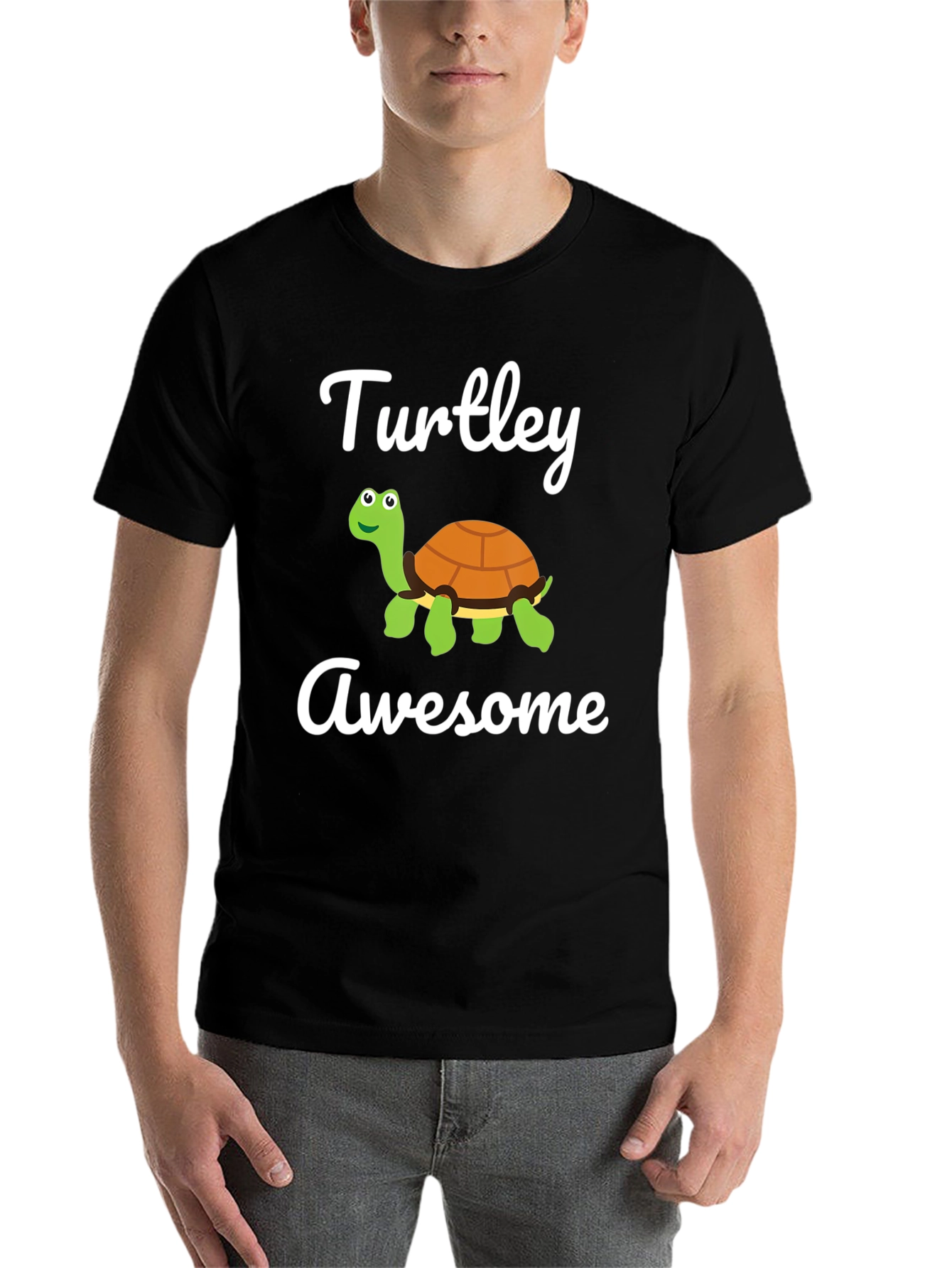 Black Turtle Turtle Awesome T-Shirt view 7