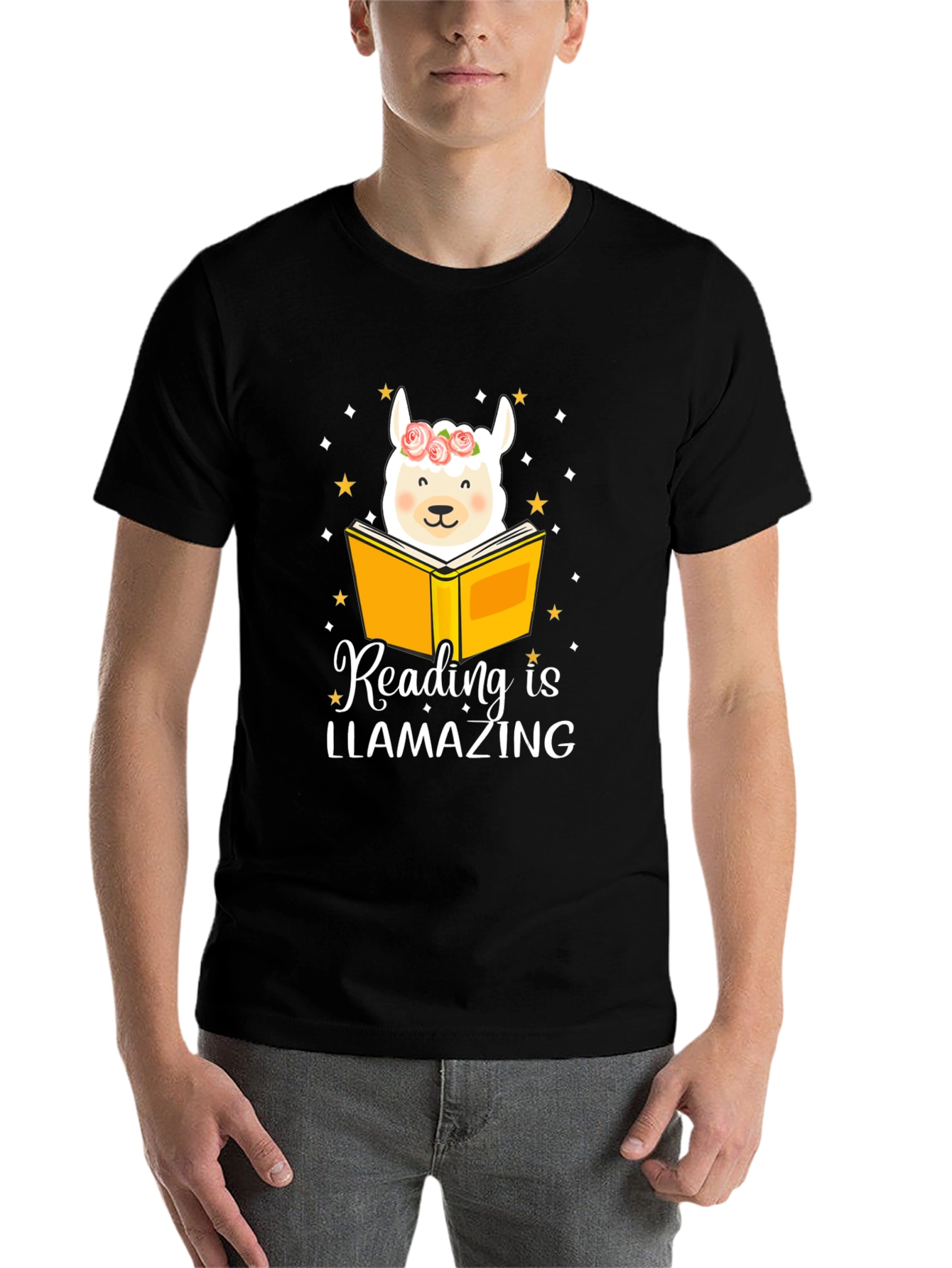 Reading is Llamazing T-Shirt - 7