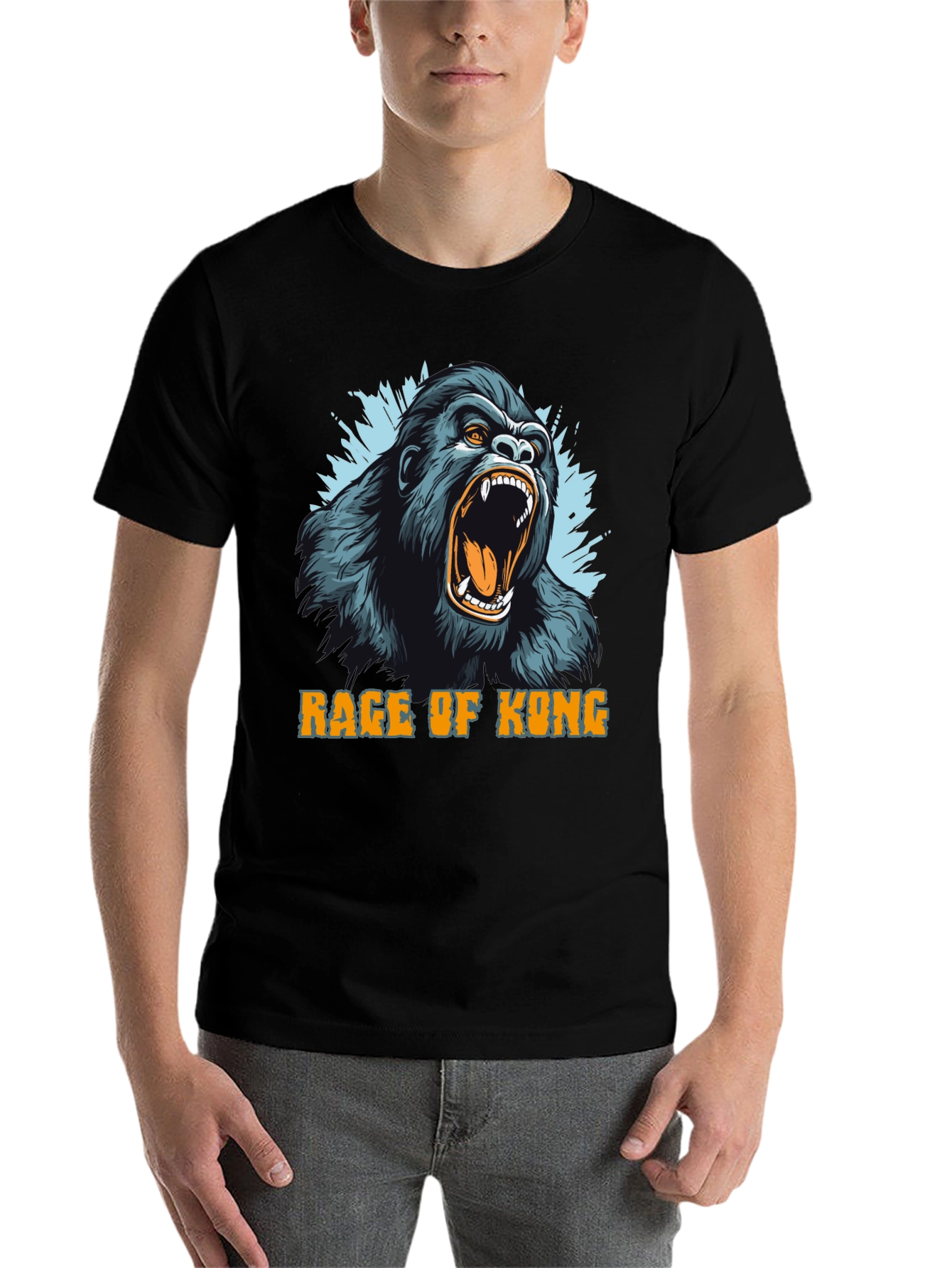 Black Rage of Kong Graphic Tee view 7