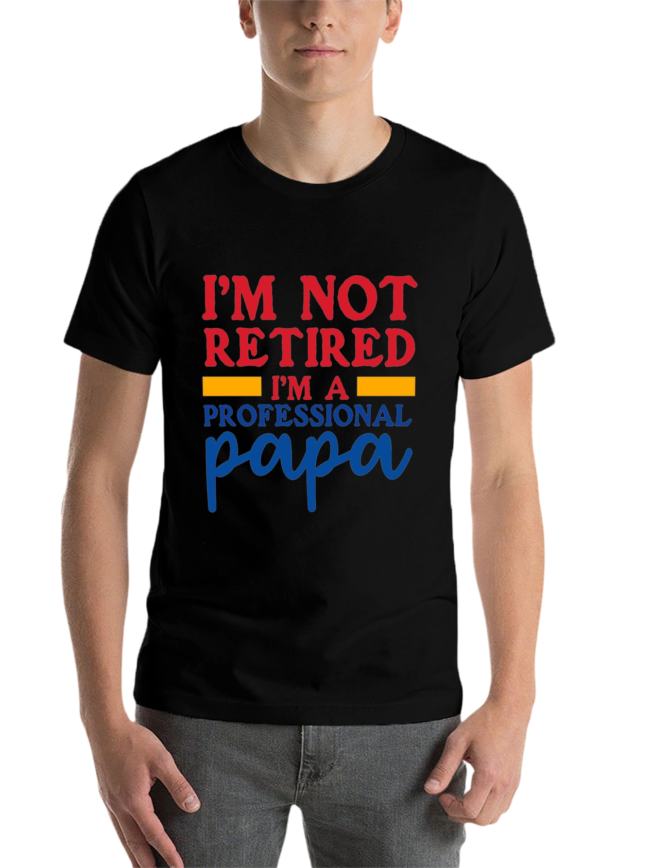 I'm Not Retired I'm a Professional Papa T-Shirt - 7