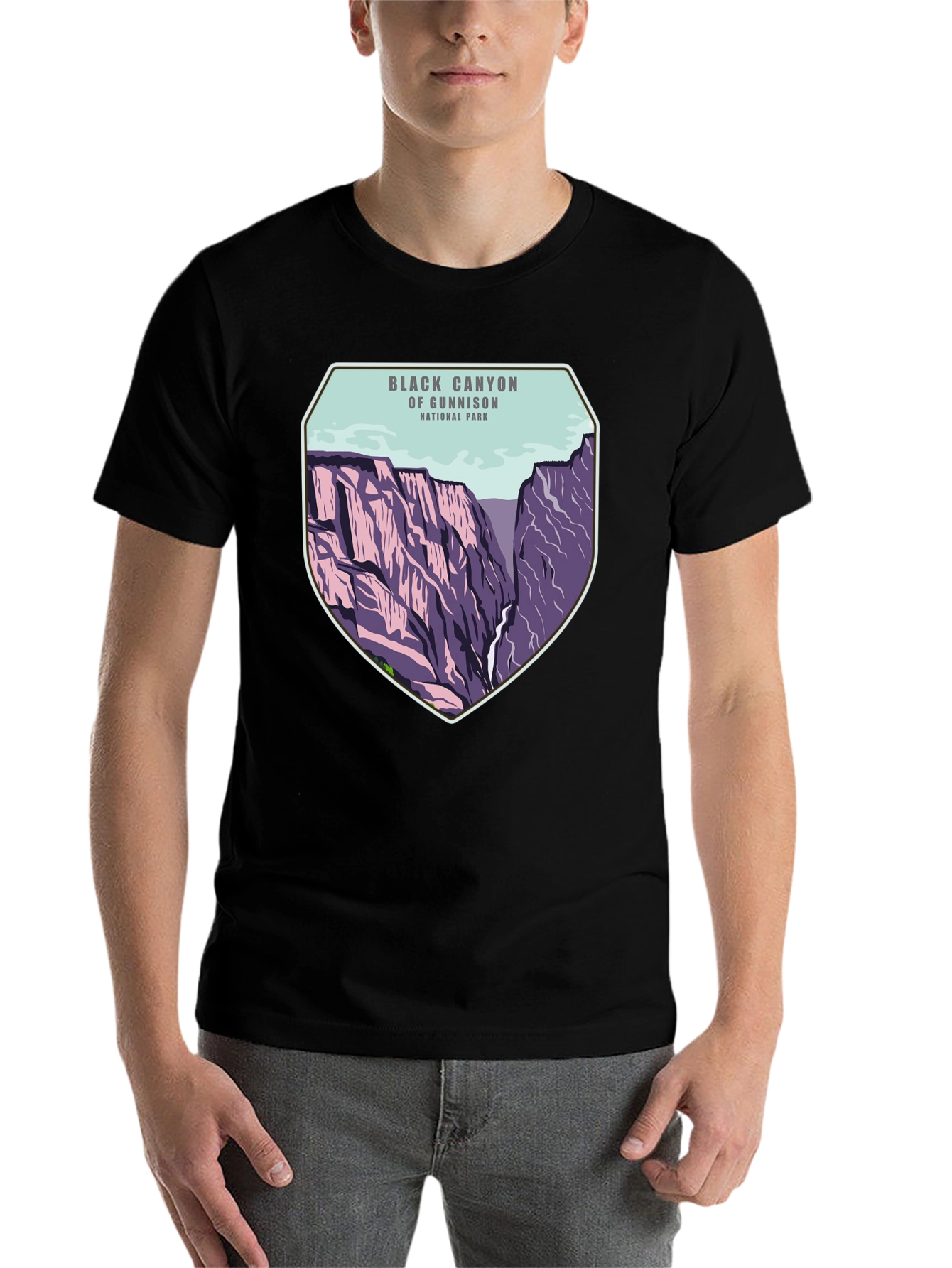 Black Canyon Gunnison National Park T-Shirt - 7