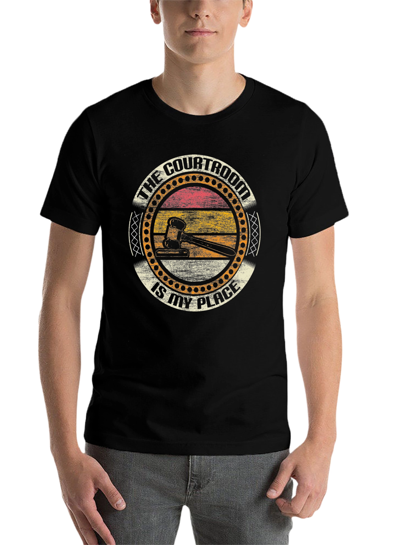 The Courtroom Is My Place Graphic Tee - 7