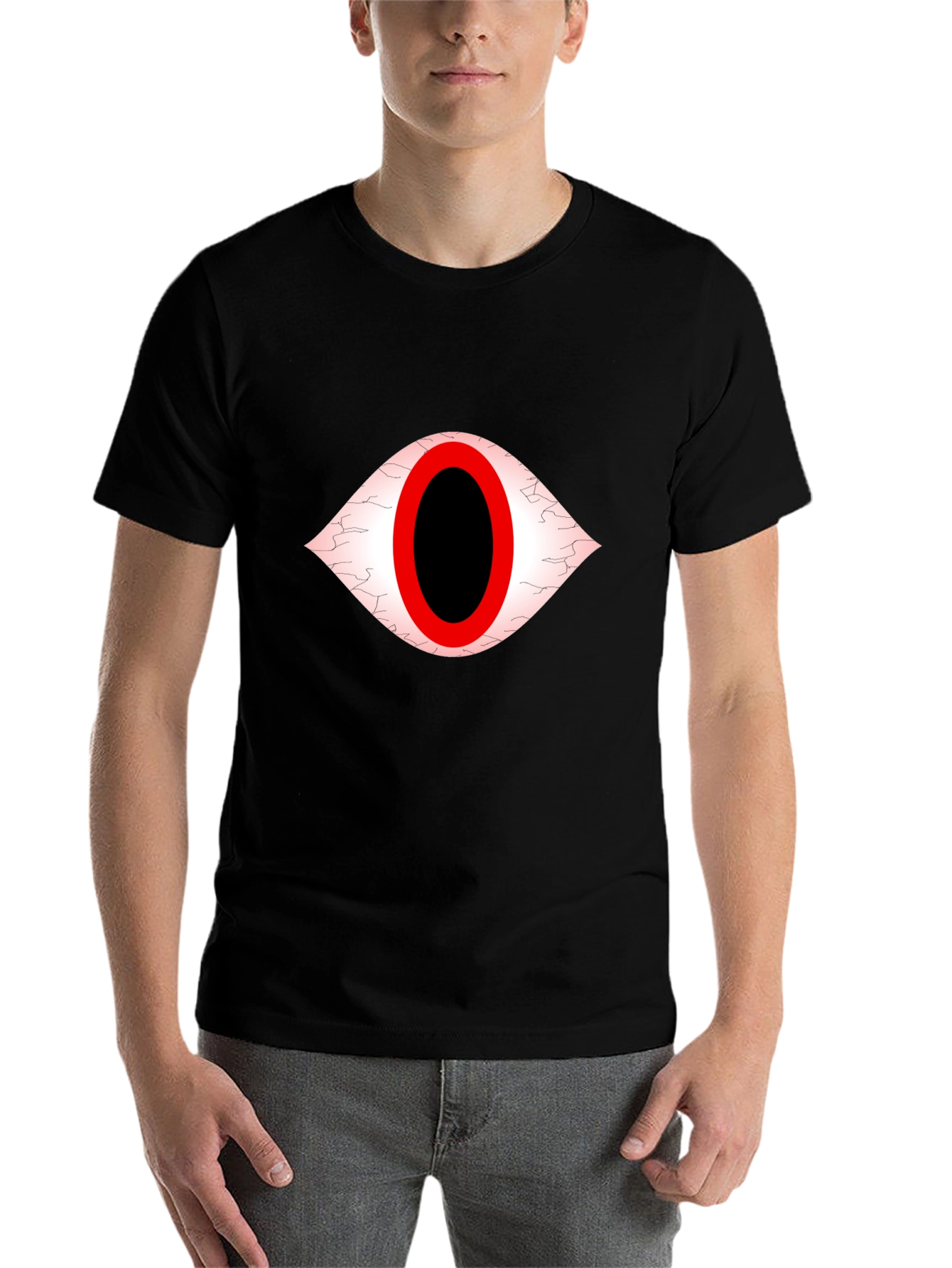 Black Eye See You Graphic Tee - Black view 7