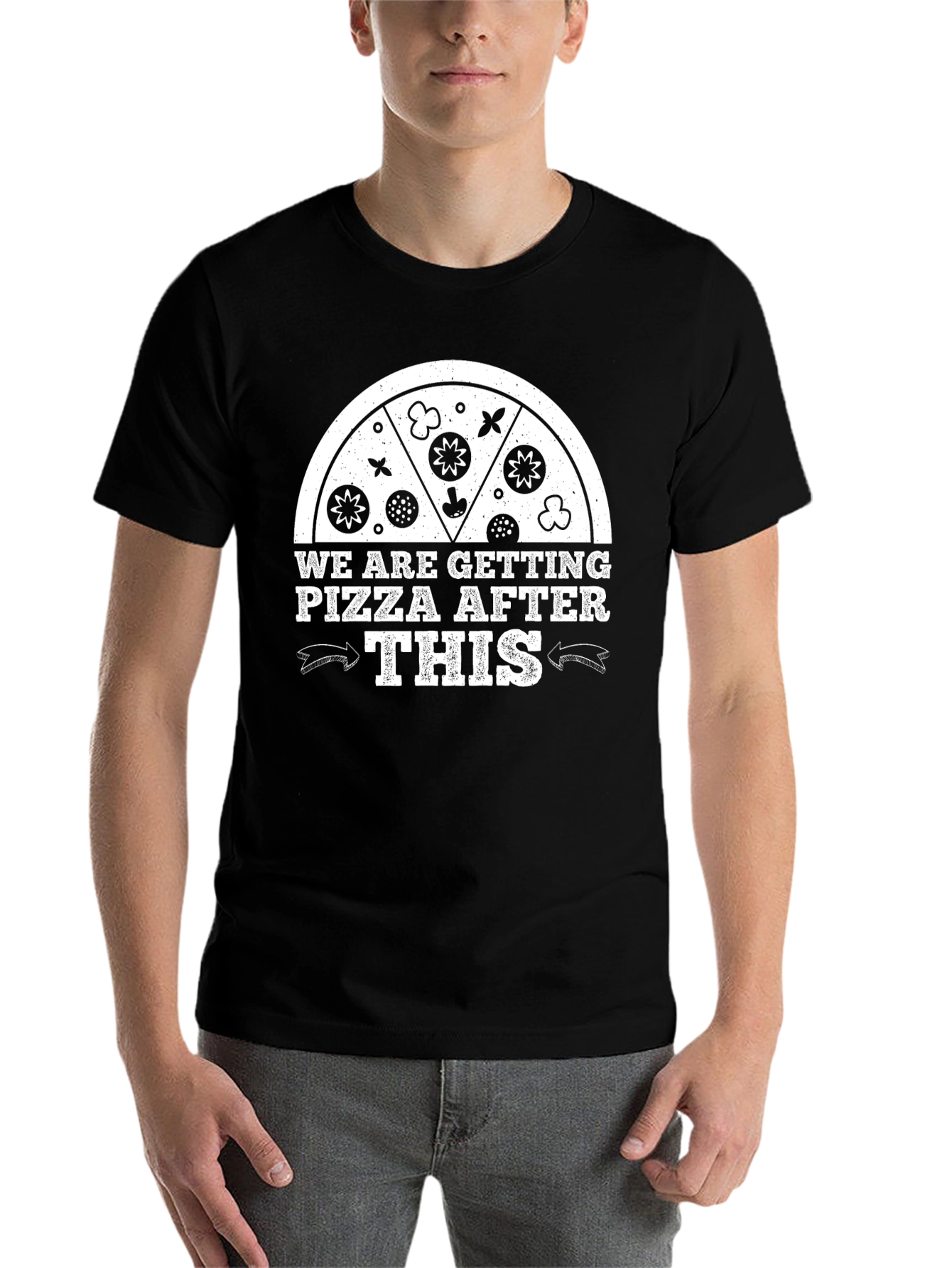 Black Pizza After This Black Graphic Tee view 7
