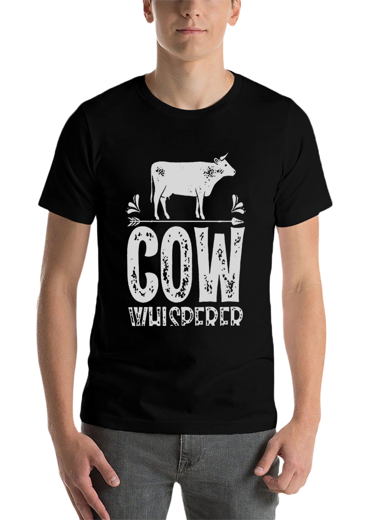 Cow Whisperer Graphic Tee - Farm Life - 7