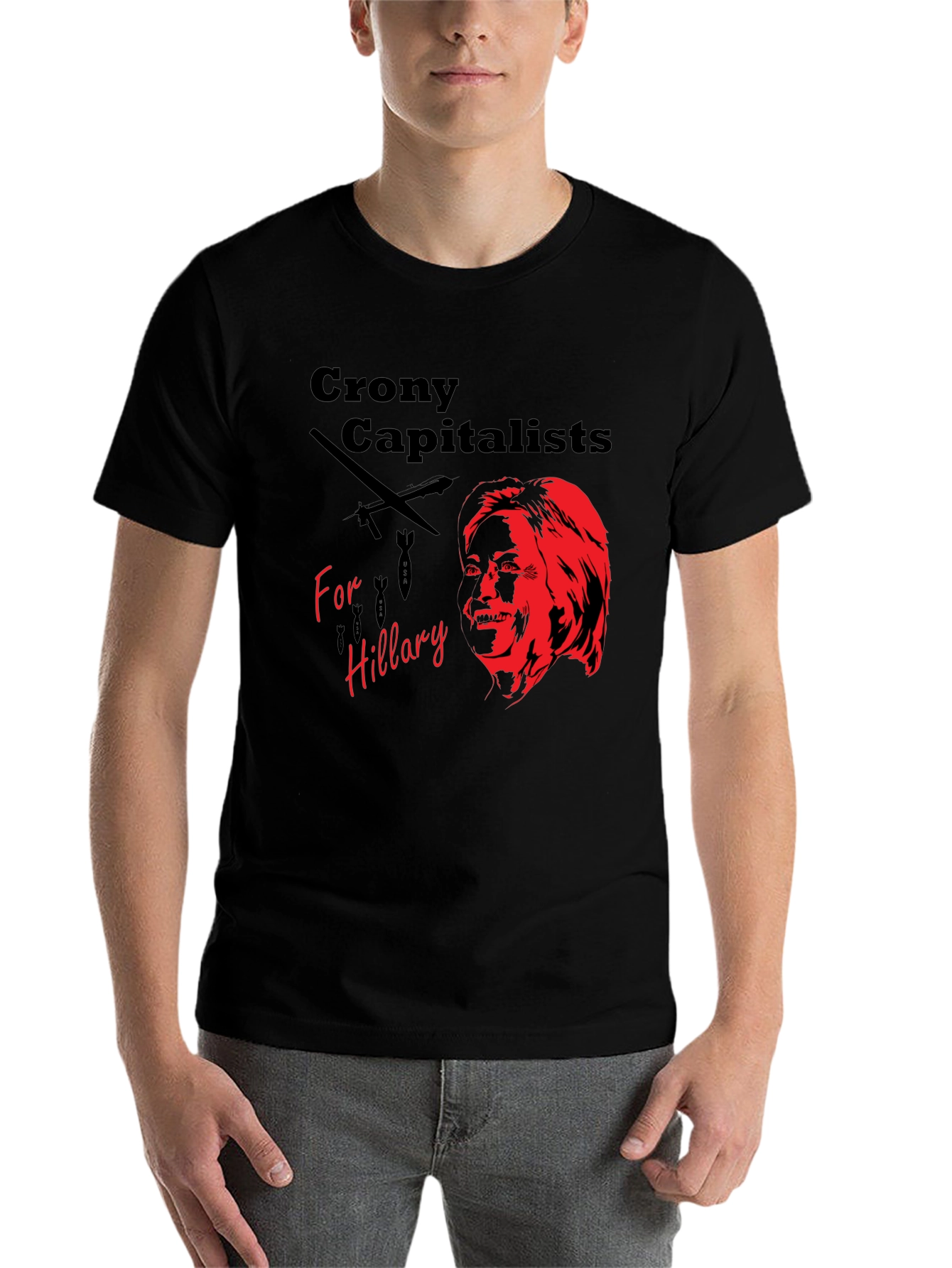 Black Crony Capitalists for Hillary T-Shirt view 7