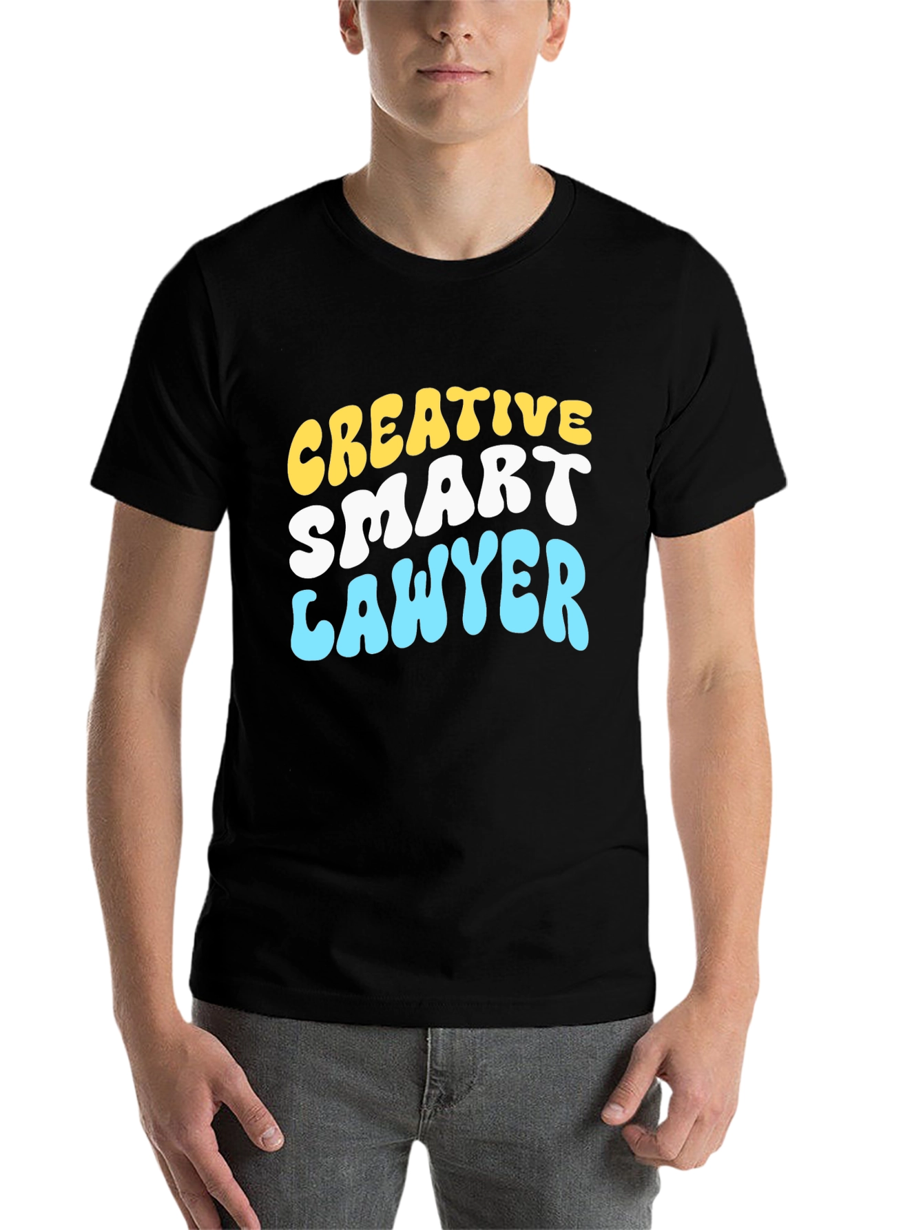 Creative Smart Lawyer Tee - Trendy Attorney T-Shirt - 7