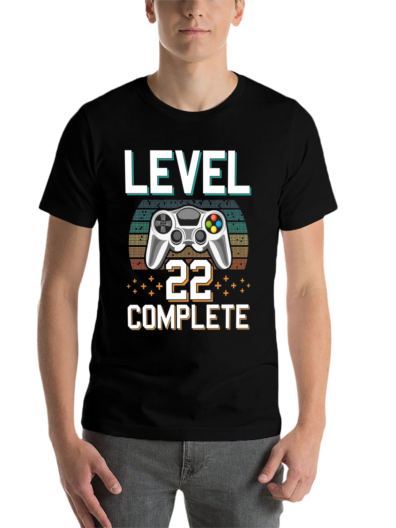 Black Level 22 Complete Gamer T-Shirt - Birthday Gift view 7
