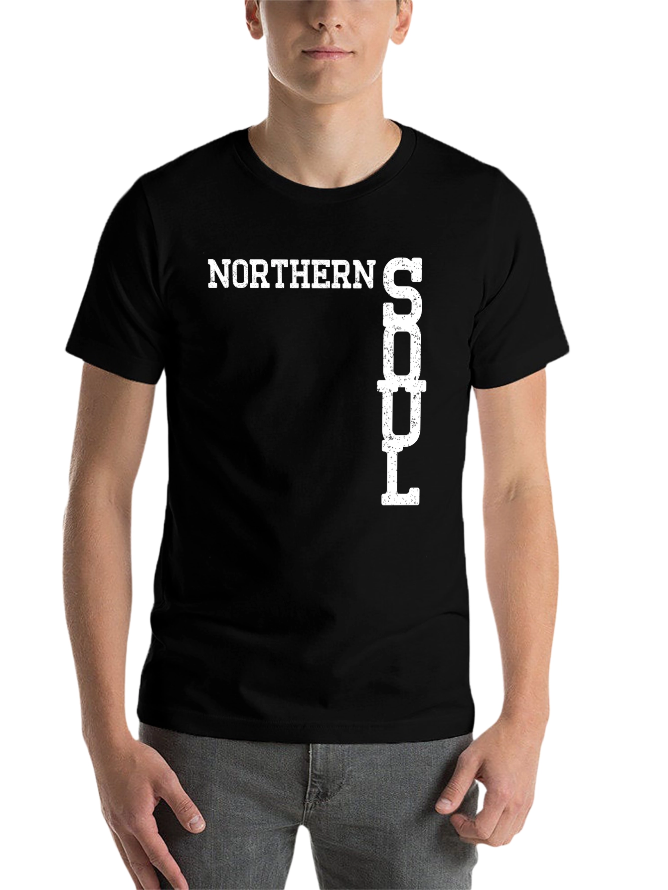 Black Northern Soul T-Shirt view 7