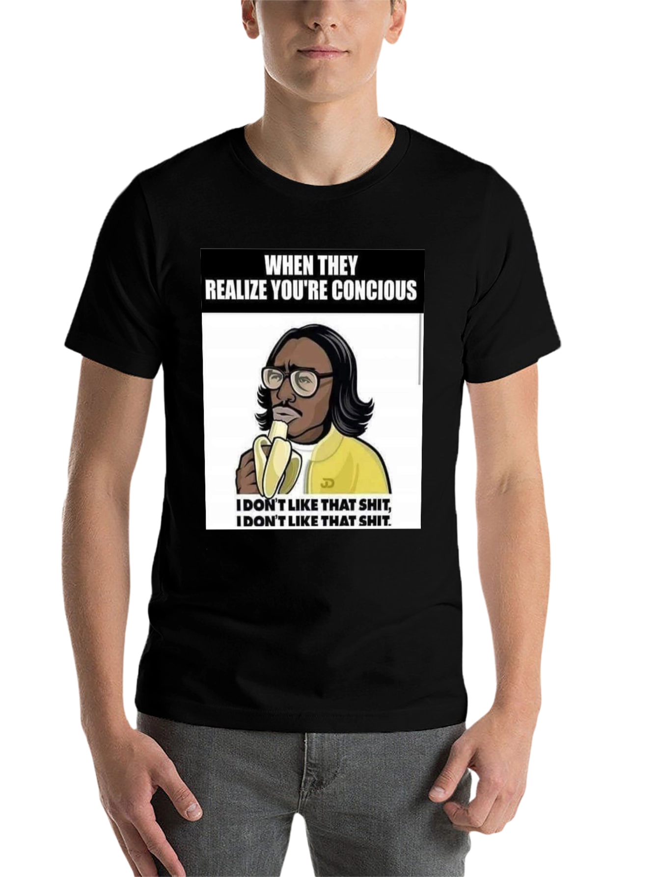 Black Conscious Banana T-Shirt view 7
