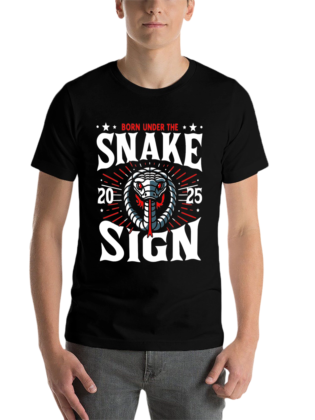 Black Snake Sign Tee - Born Under the Snake 2025 view 7