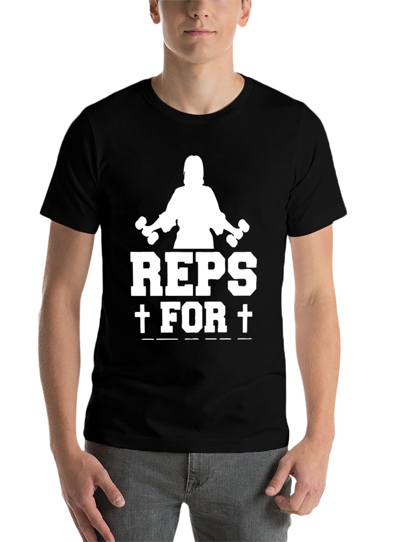 Reps For Christ Black T-Shirt - 7