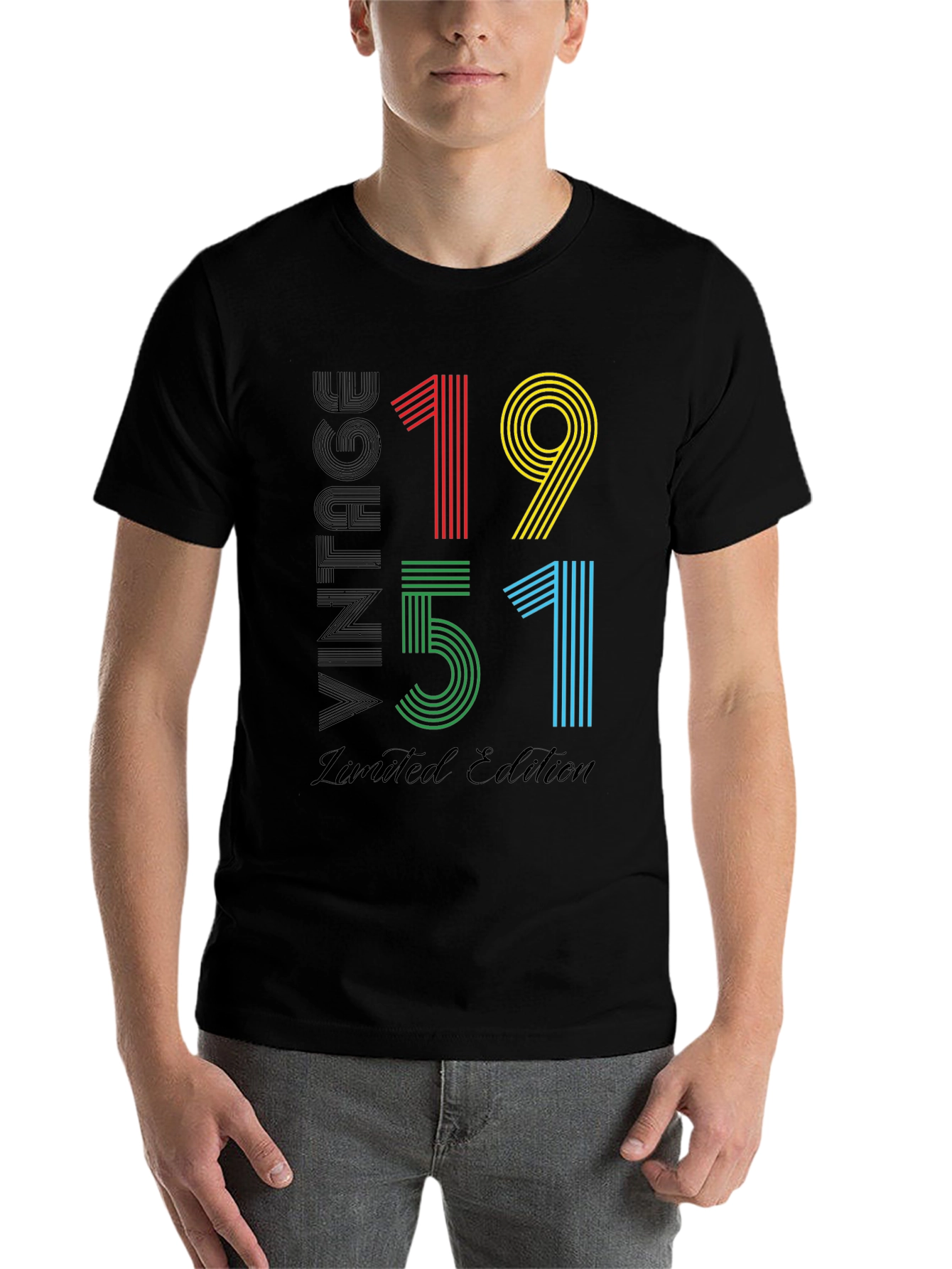 Black Vintage 1951 Limited Edition Graphic Tee view 7