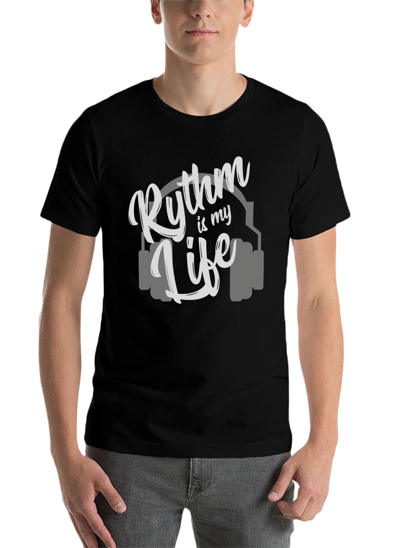 Black Rhythm is My Life Graphic Tee view 7