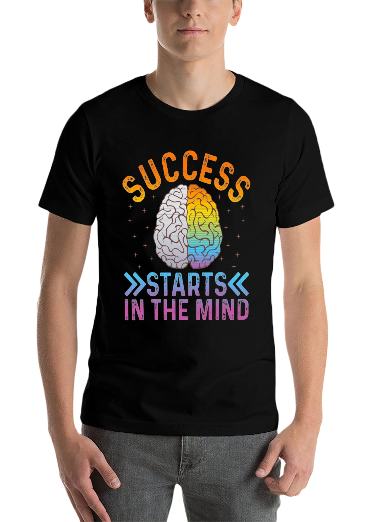 Black Success Starts In The Mind T-Shirt view 7