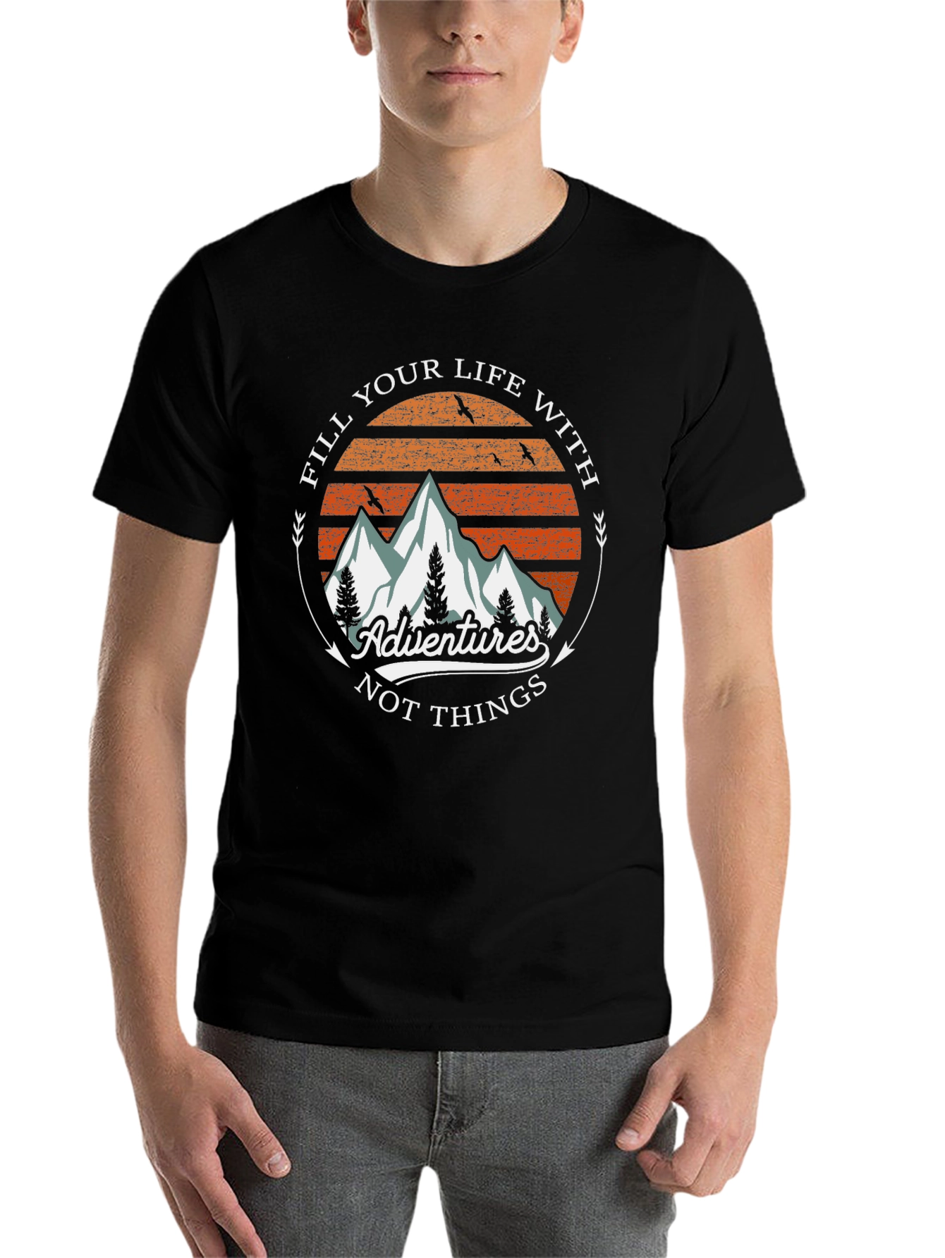 Adventure Awaits Graphic Tee - 7