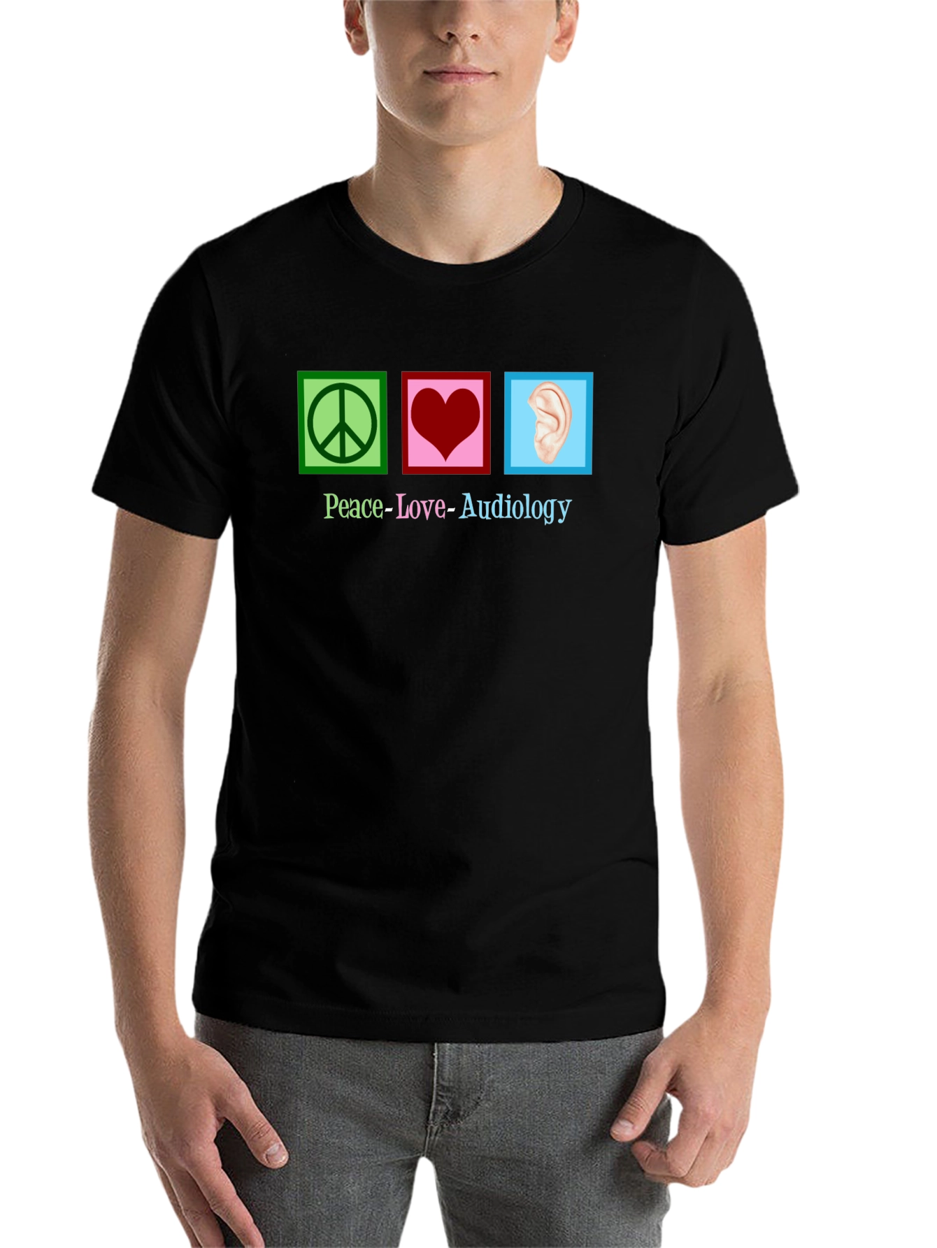 Peace Love Audiology T-Shirt - 7