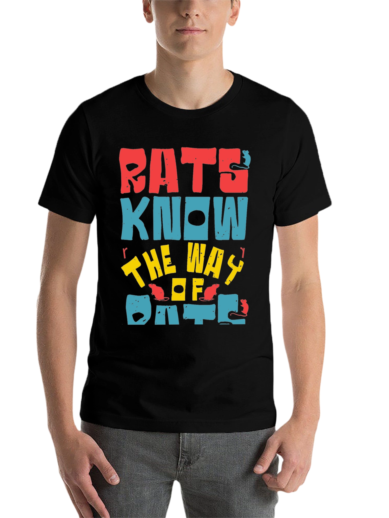 Black Rats Know the Way T-Shirt view 7