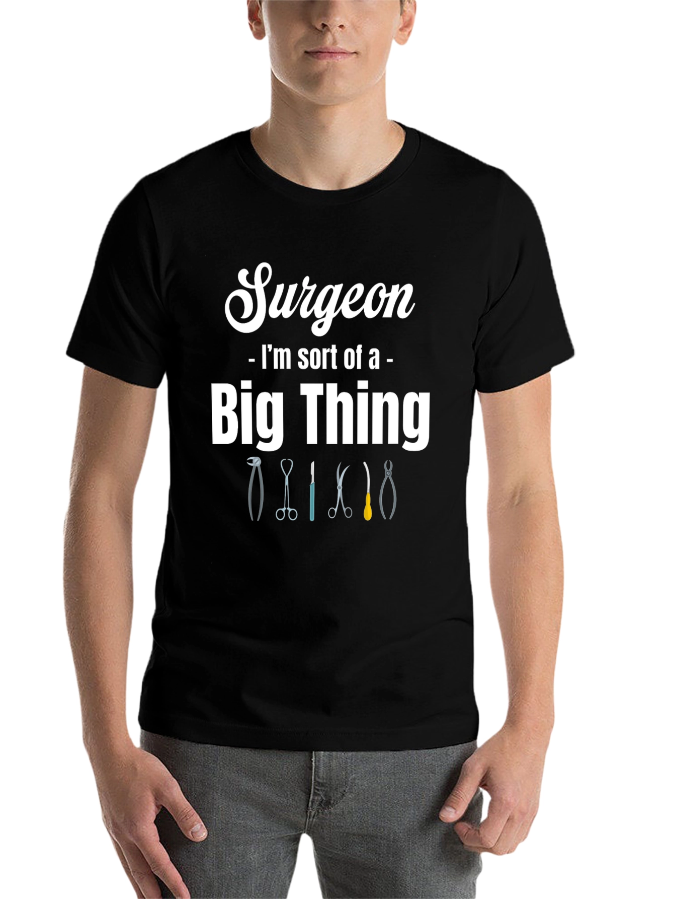 Black Surgeon - I'm Sort of a Big Thing T-Shirt view 7